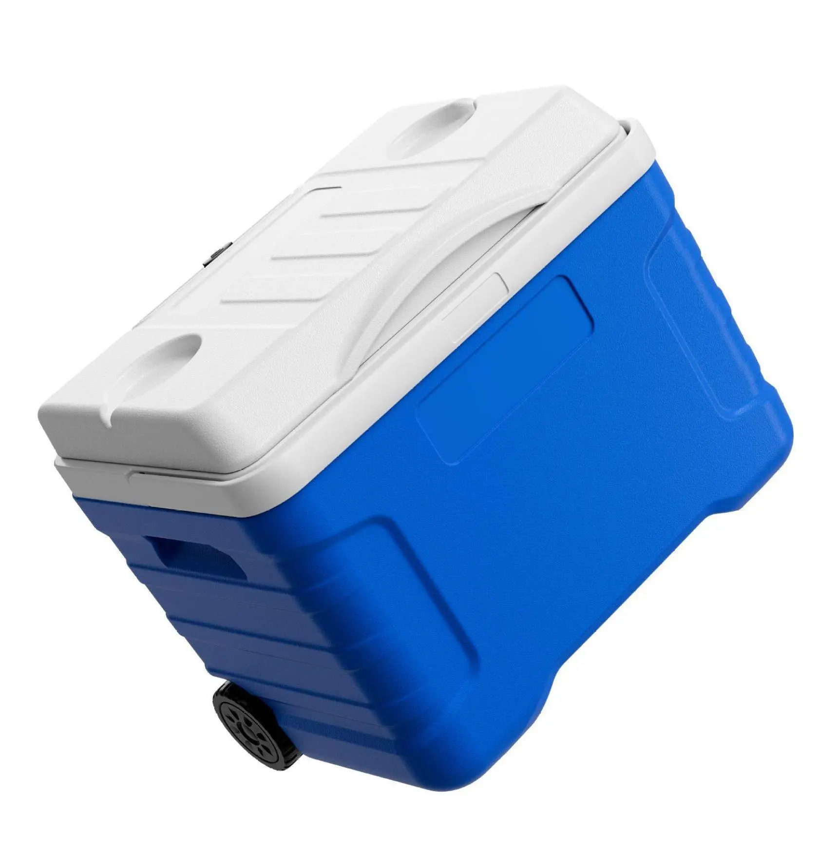 Portable Rolling Cooler 21QT - Hard Cooler on Wheels, Leak-Resistant Ice Chest, Long Ice Retention for Camping, Picnics, Outdoor Trips Default
