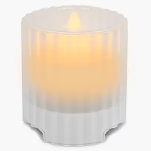 Flameless Candle with Bluetooth Speaker, LED Candle with Rechargeable Battery (iBT100)