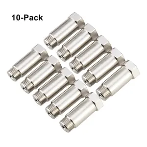 3mirrors O2 Extension Car CEL Fix Check Engine Light Eliminator Adapter M18x1.5, 55mm/2.16in