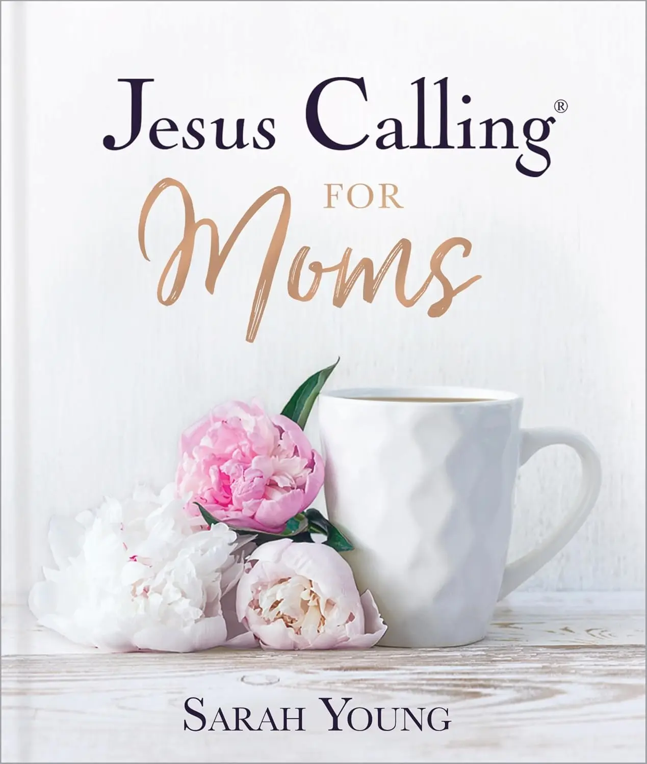 Jesus Calling for Moms, Padded Hardcover, with Full Scriptures: Devotions for Strength, Comfort, and Encouragement (A 50-Day Devotional) - The Perfect Christian Lent and Easter Gift for Women