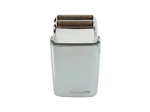 BaByliss PRO FOILFX02 Cordless Metal SILVER Double Foil Shaver FXFS2S-SILVER
