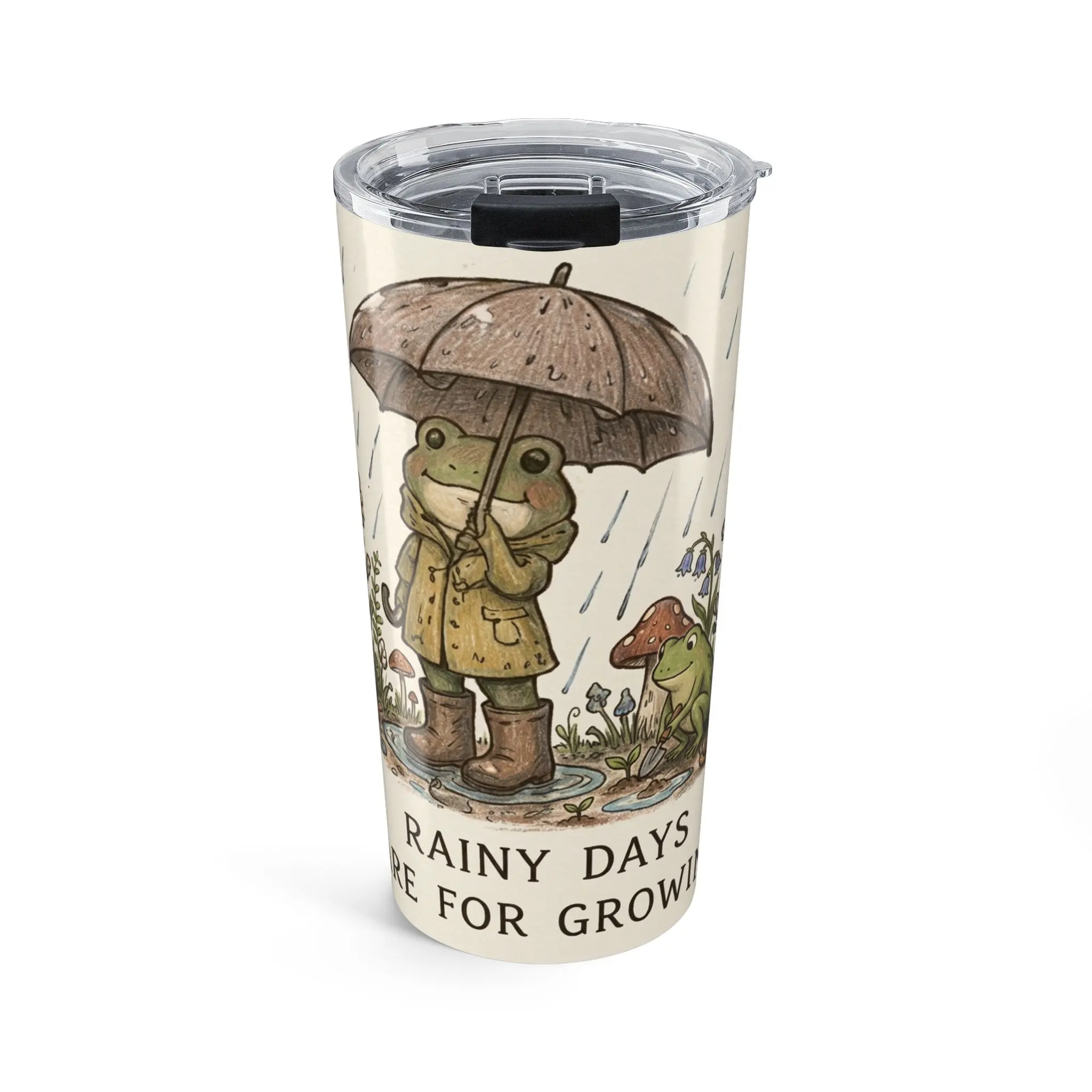 Frog Rainy Day Tumbler