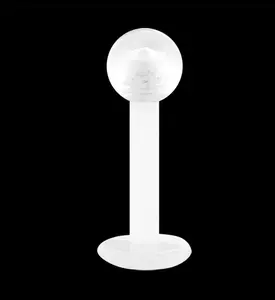 Clear Lip - Labret Stud Retainer