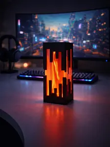 RGB Lava Glow Lamp | Perfect Gift For Gamers