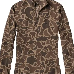 Core Layer 1/4 Zip Pullover Duck Camo 1 10Y