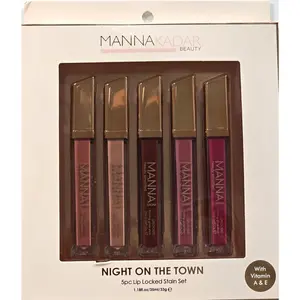 Manna Kadar Night on the Town 5pc Lip Locked Stain Set