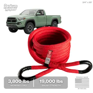 3/4" Kinetic Recovery Rope "Rubber Boa" 3/4" Kinetic Recovery Rope "Rubber Boa"