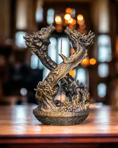 Twin Dragons Incense Holder
