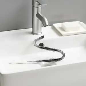 1 Piece Kitchen Sink Hair Cleaner, Flexible Anti Clogging Sink Drain Hair Catcher, Household Cleaning Tool for Kitchen Bathroom, Anti Clogging Drainage