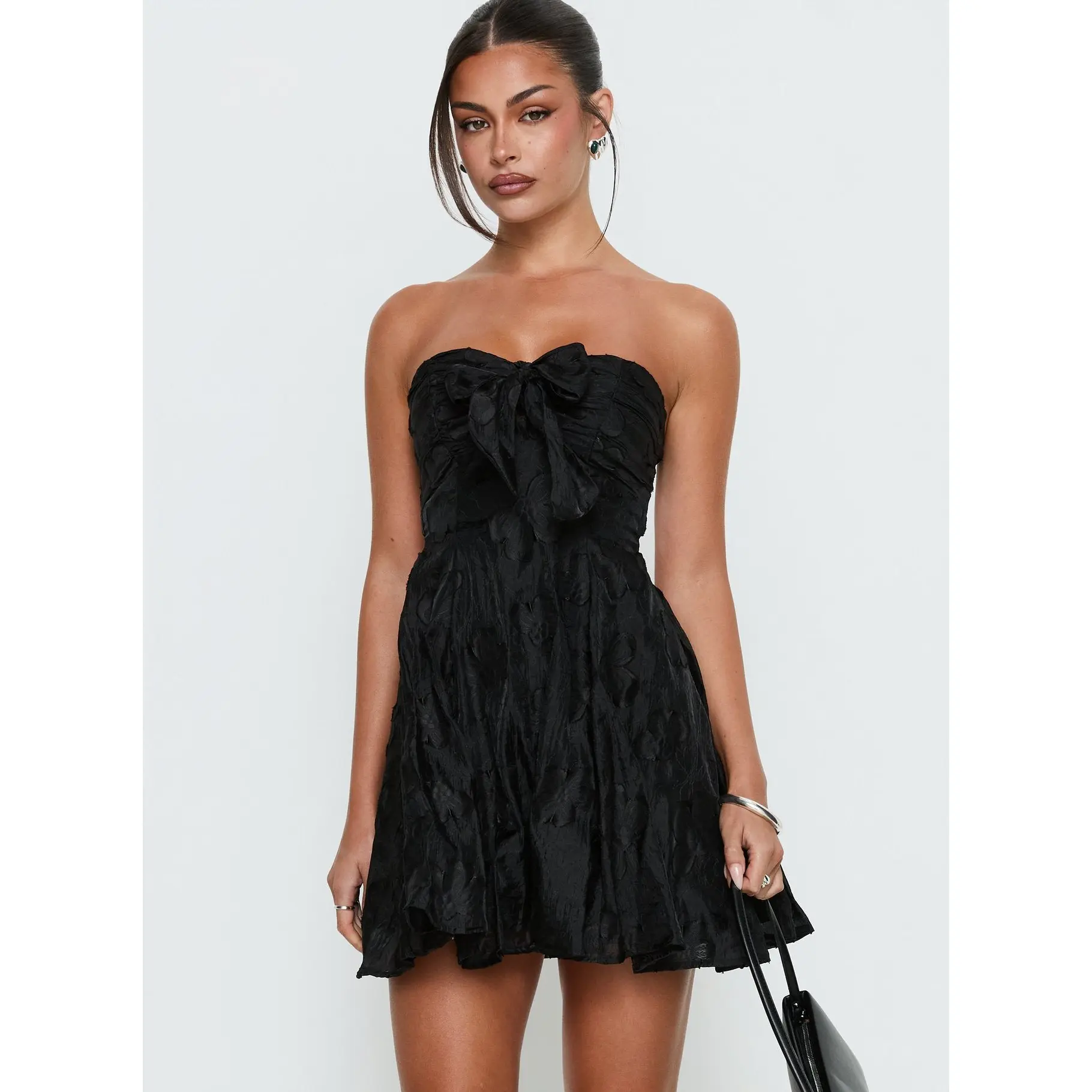 Black mini dress ruffle - TikTok Shop Black mini dress ruffle - TikTok Shop