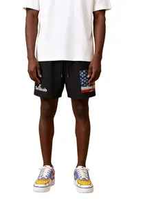 Serekob Patriotic Flag Heavyweight Shorts