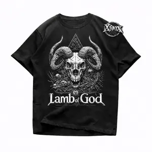 Lamb of God Graphic T-Shirt – Metal Band Tee, Rock & Roll - Unisex clothing