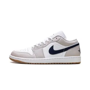 Jordan 1 Low "Midnight Navy Neutral Grey" 553558 146