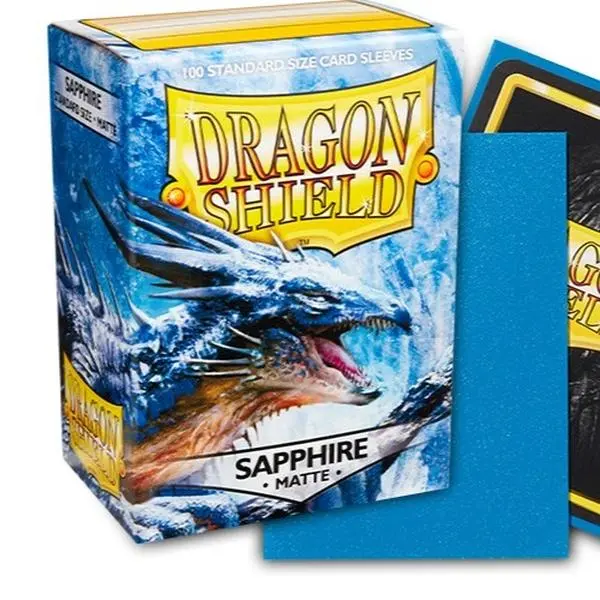 Dragon Shield Sleeve: Matte Sapphire