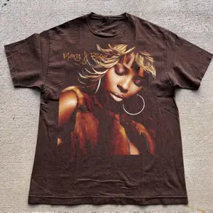 RARE Original Vintage 2002 Mary J Blige R&B Music shirt