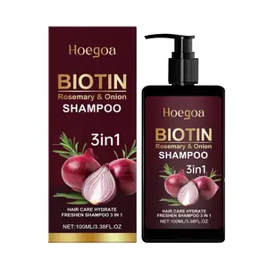 Onion Biotin and Rosemary Shampoo, shampoo de cebolla y romero, for Soft Hair & Shine for Hair Growth, Hair Loss and Thinning Hair
