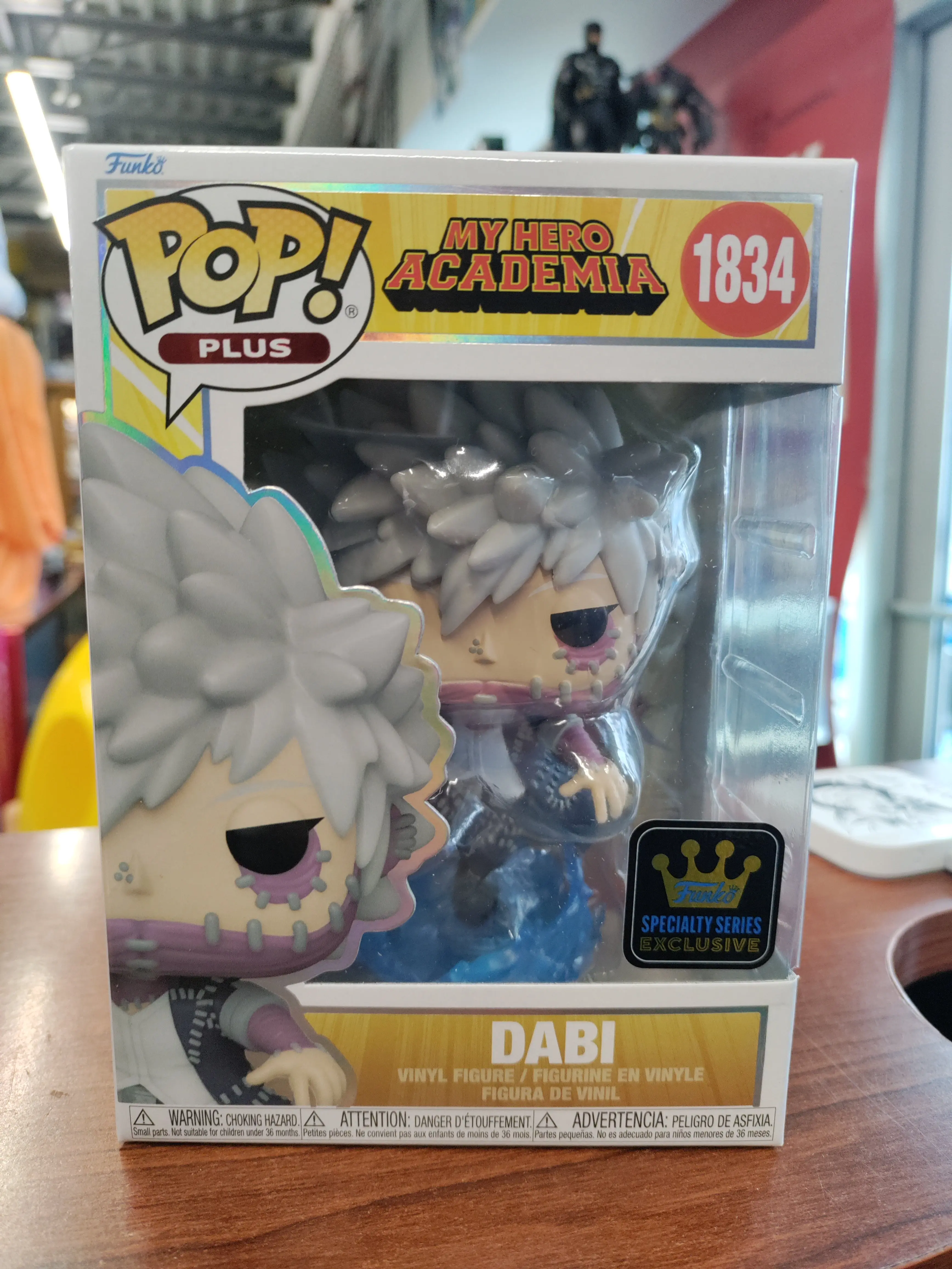 Funko Pop Plus My Hero Academia Dabi (White Hair)