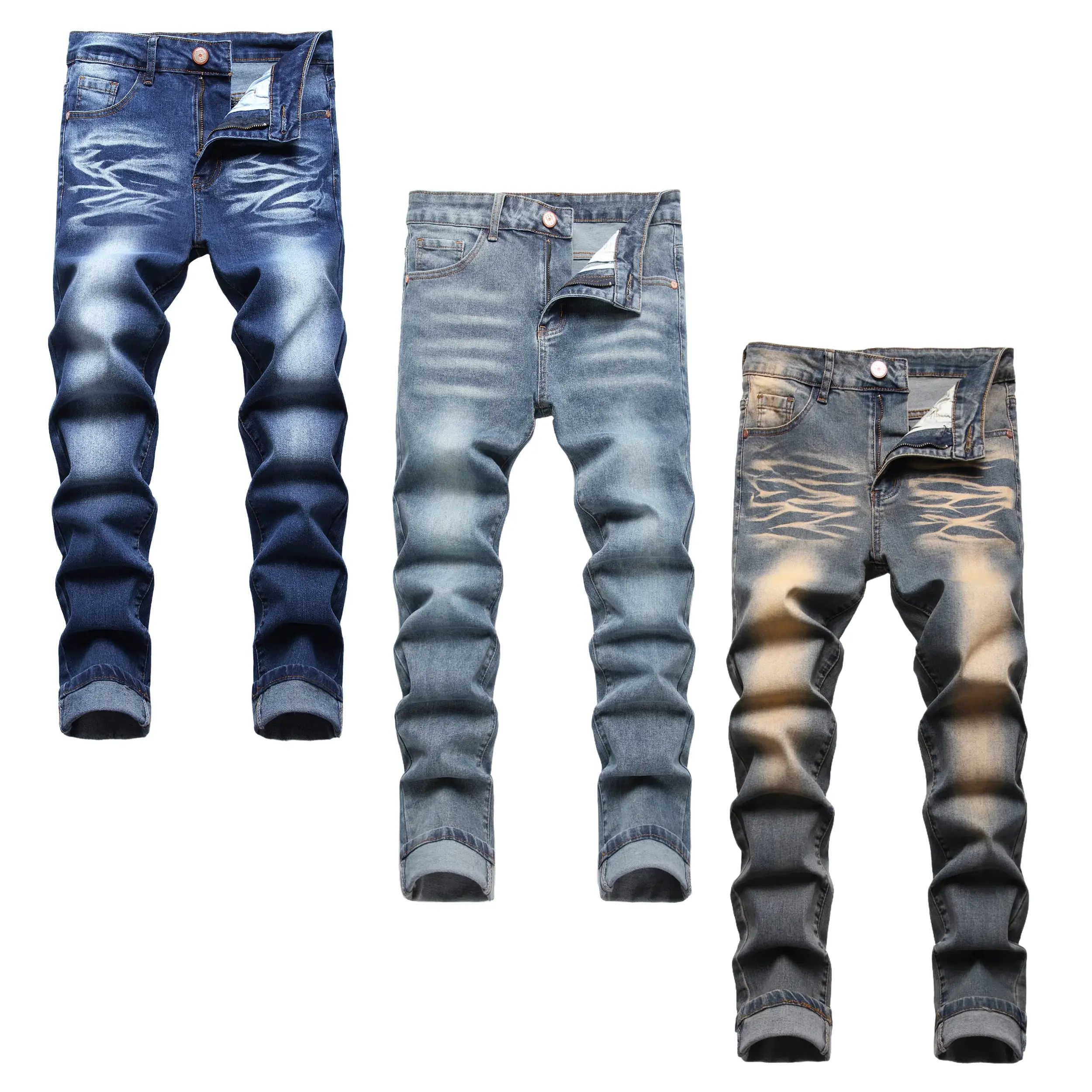 (3 Pack)Dark Blue-Nostalgic-Light Blue