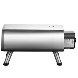 Spring new arrivals Electric Pizza Oven Countertop Pizza Maker for 12" Pizza Indoor & Outdoor