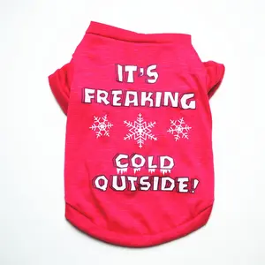 Dog Cotton Vest, Summer Breathable Cool Soft Sleeveless Pet Shirt for Puppy Outdoor Use