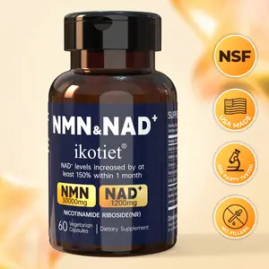 IKOTIET NMN + Resveratrol 1220mg | 8-in-1 Premium Wellness Complex with TMG, Quercetin, CoQ10, PQQ, Grape Seed & Apigenin | Formulated to Support Cellular Vitality, Healthy Aging & Antioxidant Defense | 30 Convenient On-The-Go Packets