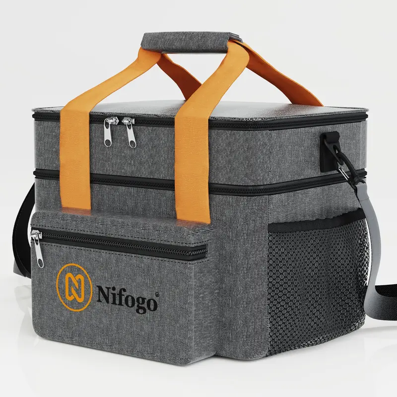 Borsa Frigo 30L – Tracolla Inclusa, Impermeabile E Pieghevole | Perfetta Per Picnic, Spiaggia E Viaggi - 3