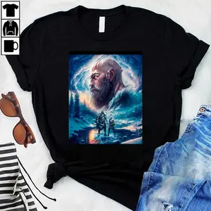 God Of War Ragnark Kratos  Atreus T-Shirt