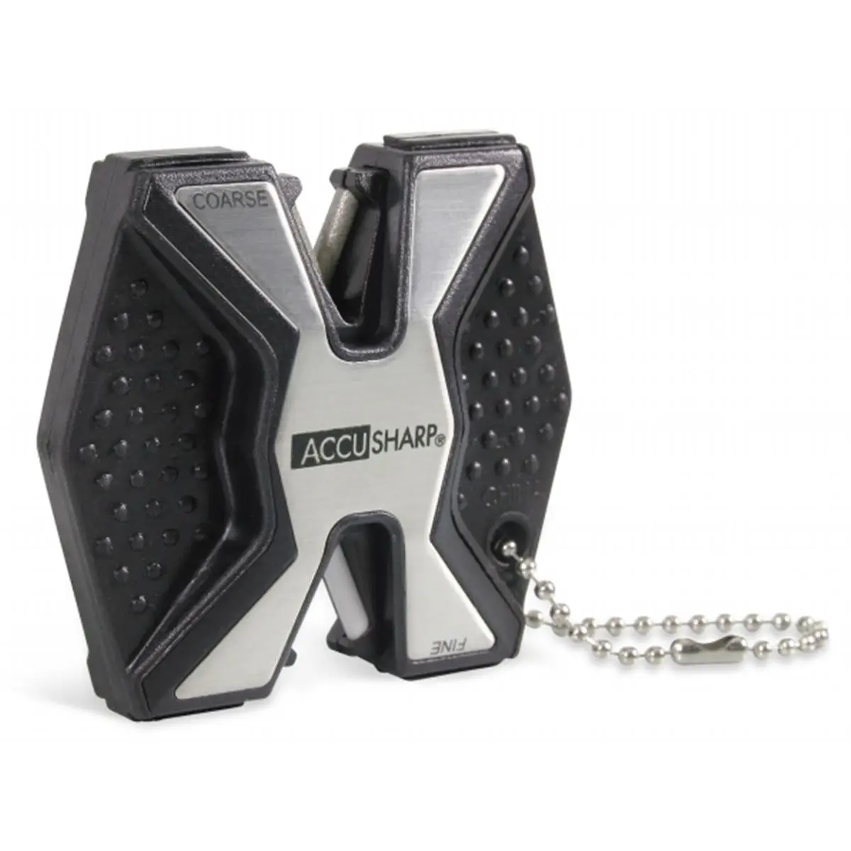 Fortune Products 017C AccuSharp 2-Stage Diamond Pro Knife Sharpener, Compact, Diamond Grits, Metal Body, for Home Kitchen Use