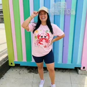 BEACHY CRAB - BLOSSOM- SHORT SLEEVE