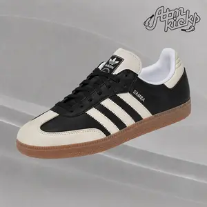 adidas Samba OG Black Wonder White (Women's) IE5836 Authentic Shoes Footwear Sneaker Trainer Comfortable Walking Fashion Trending Gift