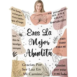 Abuela Gifts Blanket, Grandma Gifts in Spanish, Abuelita Gifts, Mejor Abuela Gifts, Great Grandma Birthday Gift, Abuelita Gift from Grandchildren