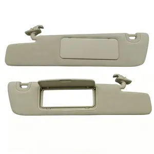 Left Driver & Right Passenger Side Sun Visor Replacement for Tesla Model S & Model Y 2012-2020 Front Left Right Sunvisor with Mirror,Sun Protection Shade Sunshade 103258100D 10325801D 103258102D