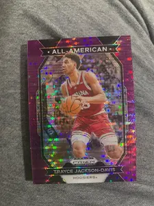 2024 panini prizm draft picks trayce jackson-davis /55 SP short print