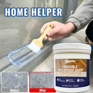 Universal Transparent Sealing Waterproof Agent, Fast Drying Invisibly Leak-Proof Glue, RV Roof Water Proof Coating, Multi-Functional