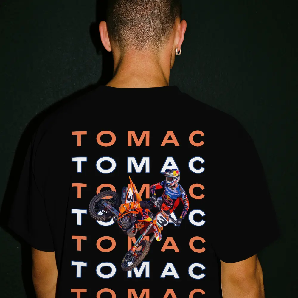 Eli Tomac #3 T-shirt Sweatshirt Hoodie 2 Sided, Eli Tomac Fan Gear, Eli Tomac Supercross, Motocross Tee, Dirt Biking Apparel Shirt