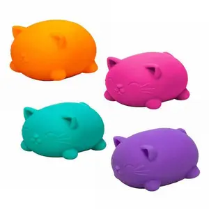 Needoh Teenie Cool Cat Stress Relief Authentic Toy Random Color