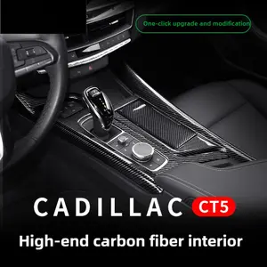 Transform Your CT5 Interior Gloss Carbon Fiber Shift Panel & Trim Kit | Easy Install, Premium Look cars accessories car decor auto accessories