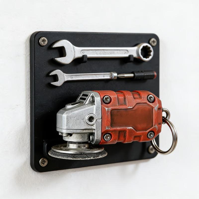 2-in-1 Makita-inspired mini grinder keychain accessory