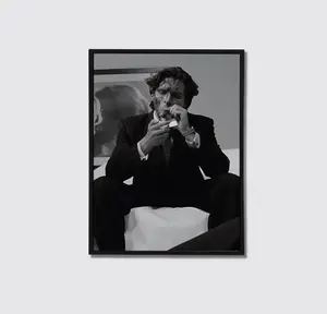 [Sale Up To 60%] - (No frame, Free Ship) - American Psycho Poster – Patrick Bateman Wall Art Print, Dark Aesthetic Movie Decor, Cult Classic Film Poster