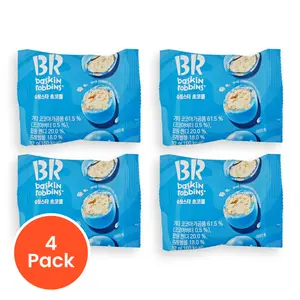 Baskin Robbins Multi-flavor Rich Chocolate Ball Filled Biscuits 6 Pack South Korea Crispy Texture Creamy Decadent Snacks