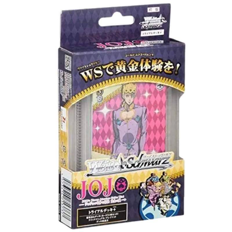 JOJO's Bizarre Adventure Golden Wind Trial Deck+ CARDS LIVE
