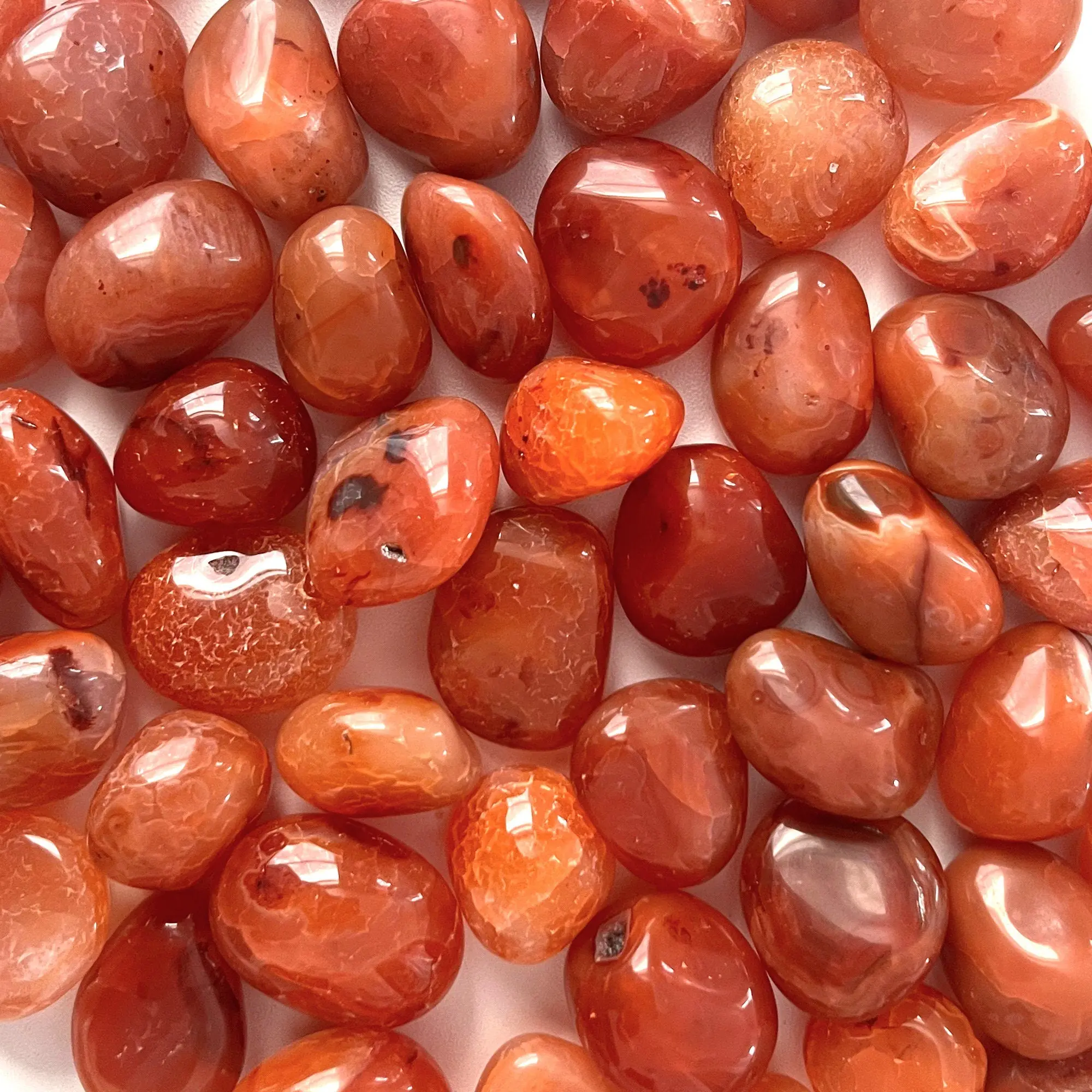 Carnelian Tumbled