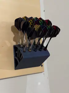 Wall Mounted 5 Set Dart Holder