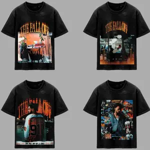 [Collection] J. Cole - The Fall-Off Album Graphic High-quality, Soft Washed Cotton T-Shirt, Disc 29, Disc 39 Hip-Hop Shirt, The Fall-Off Album Jermaine Lamarr Cole Fan Graphic Tee, Dreamville Cole World Music Fan Merch Shirt AEG