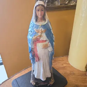 La Virgen de la Dulce Espera Religious Decor Statue for Home Decor