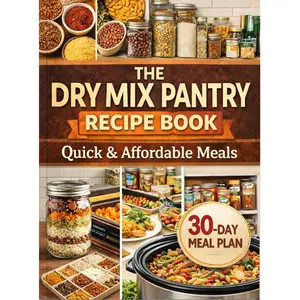 The Ultimate Pantry Handbook: Helping you cook quickly, use clean ingredients, and create a well-organized pantry.