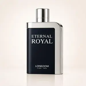 Lonkoom Eternal Royal Eau de Toilette for Men, 100mL | Woody Aromatic Fragrance with Bergamot, Cedarwood & Musk