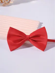 Unisex Plain Tie for Kids, Suitable for Daily Wear and School, All-Season Accessory, Stylish and Practical Design, Casual Elegant Tie, Casual Comfy Tie