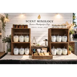 Sand Wax DYI Candle Bar, Custom Candle Blend, Create Your Own Candle