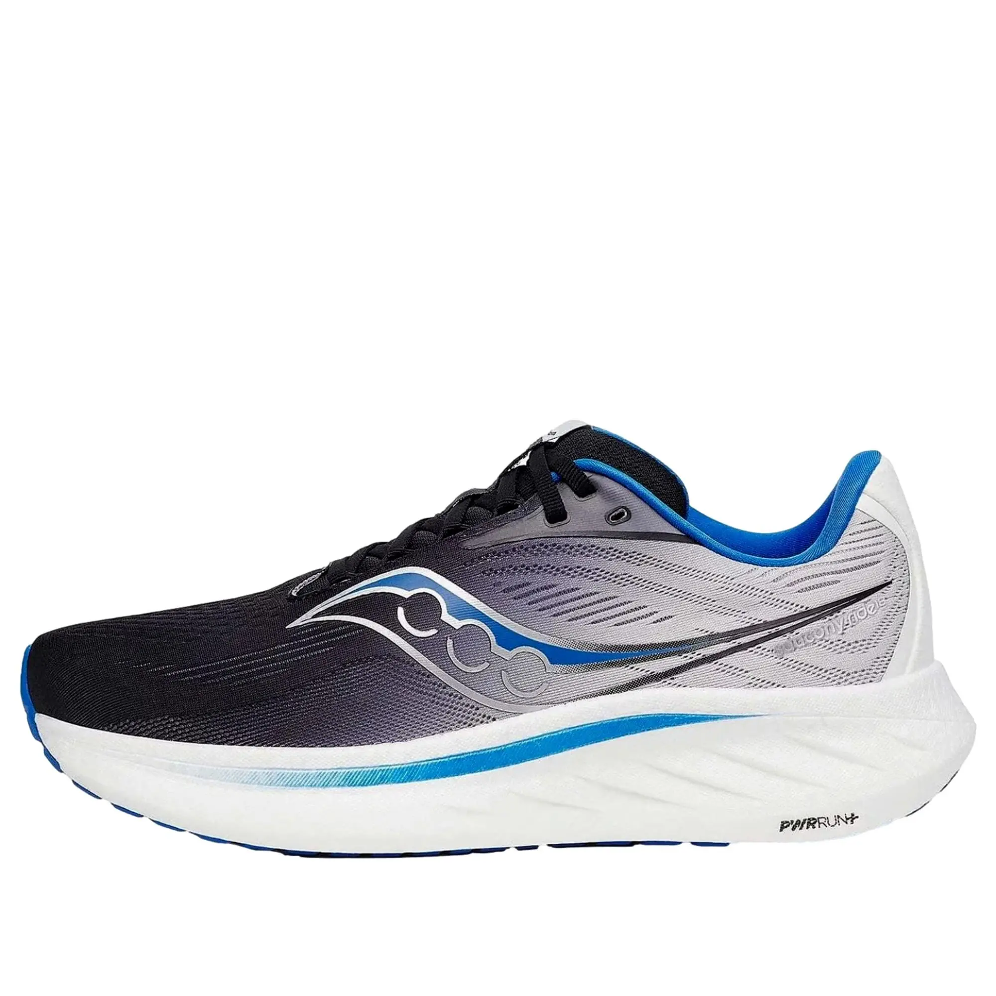 Saucony Ride 18 Black / Skydiver  S21000-160 Men's